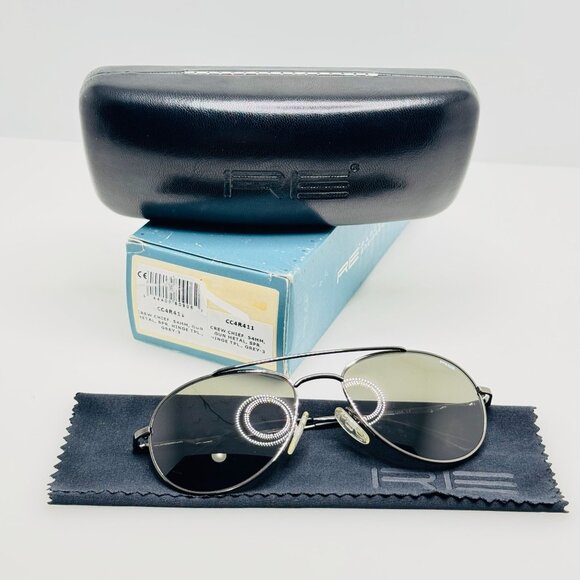 Randolph Engineering Sunglasses CC4R411 Crew Chief 54MM Gun Metal SPR Hinge - Picture 8 of 11